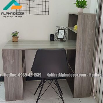 bàn giá sách gỗ